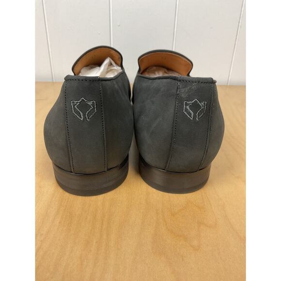 Cobra Society Black Nubuck Leather Loafer Womens Slip On Shoes Size 11 - Picture 5 of 8